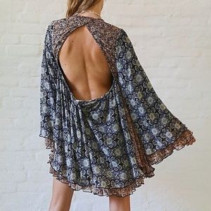 NWT Free People GABI boho mini dress